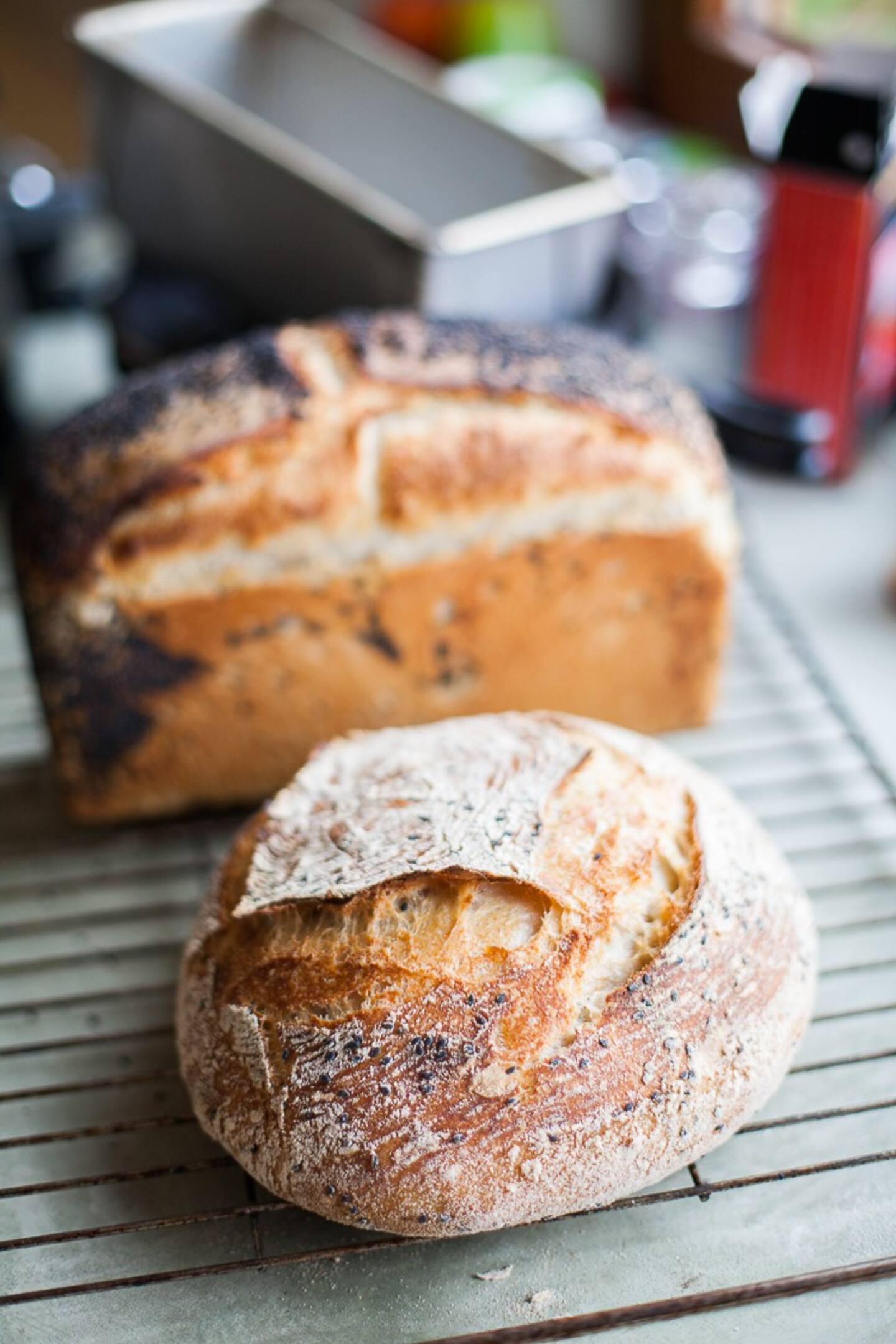 Learn to bake bread while ahe Orto Farm Stay near Daylesford, Victoria